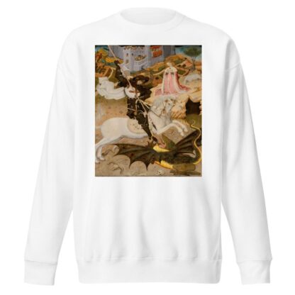 Saint George and the Dragon by Bernat Martorell Sweatshirt