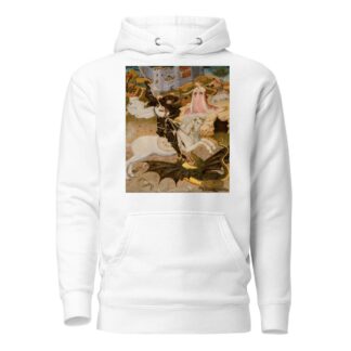 Saint George and the Dragon by Bernat Martorell Hoodie
