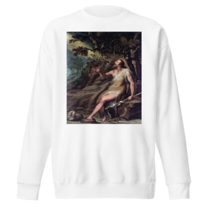 Saint John the Baptist in the Wilderness by Denys Calvaert Sweatshirt