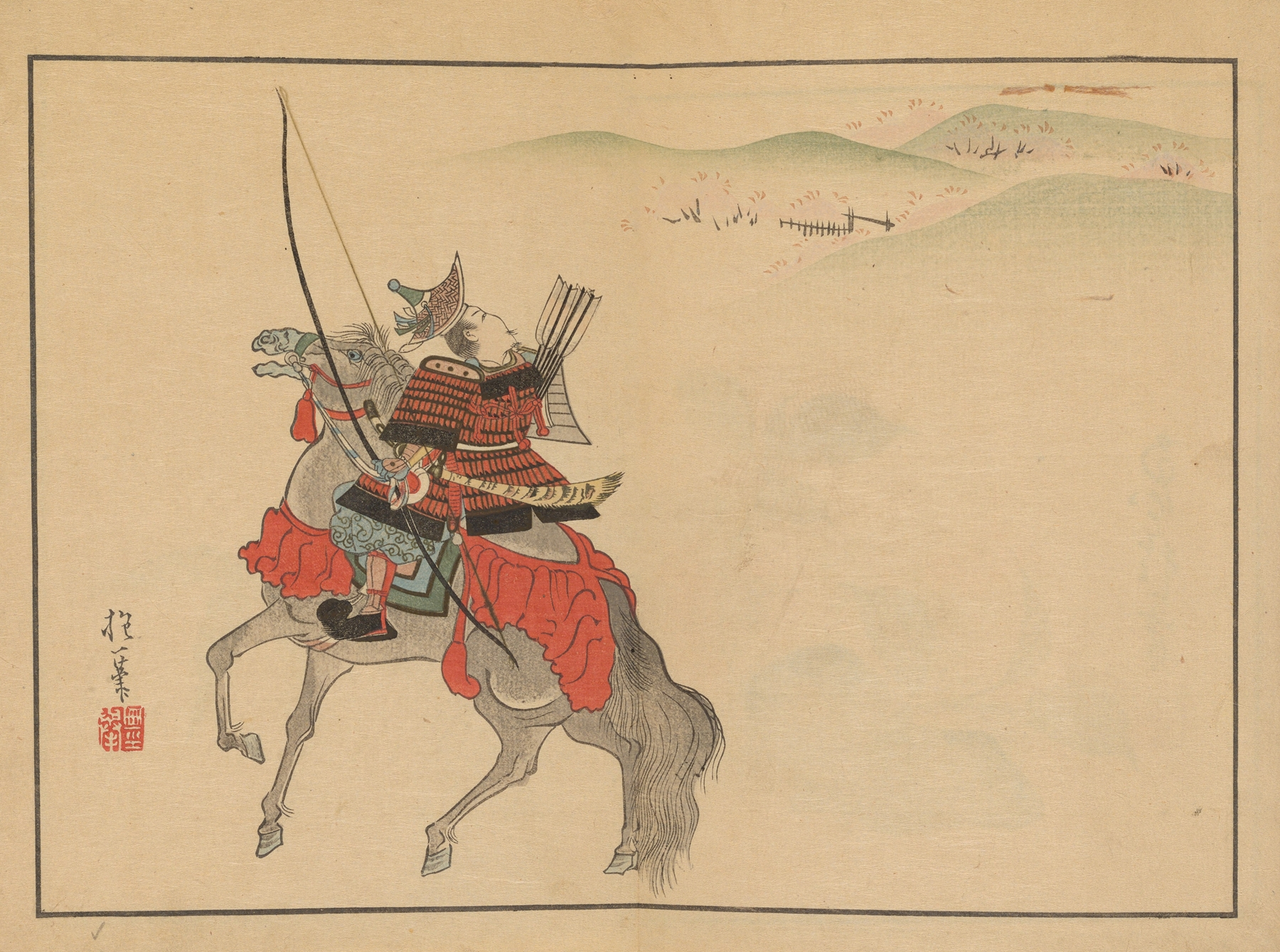 Sakai Hōitsu gajō, Pl.03 by Sakai Hōitsu