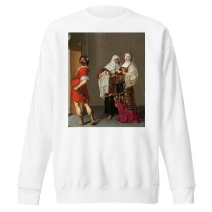 Salome with the Head of Saint John the Baptist by Jacob Duck Sweatshirt