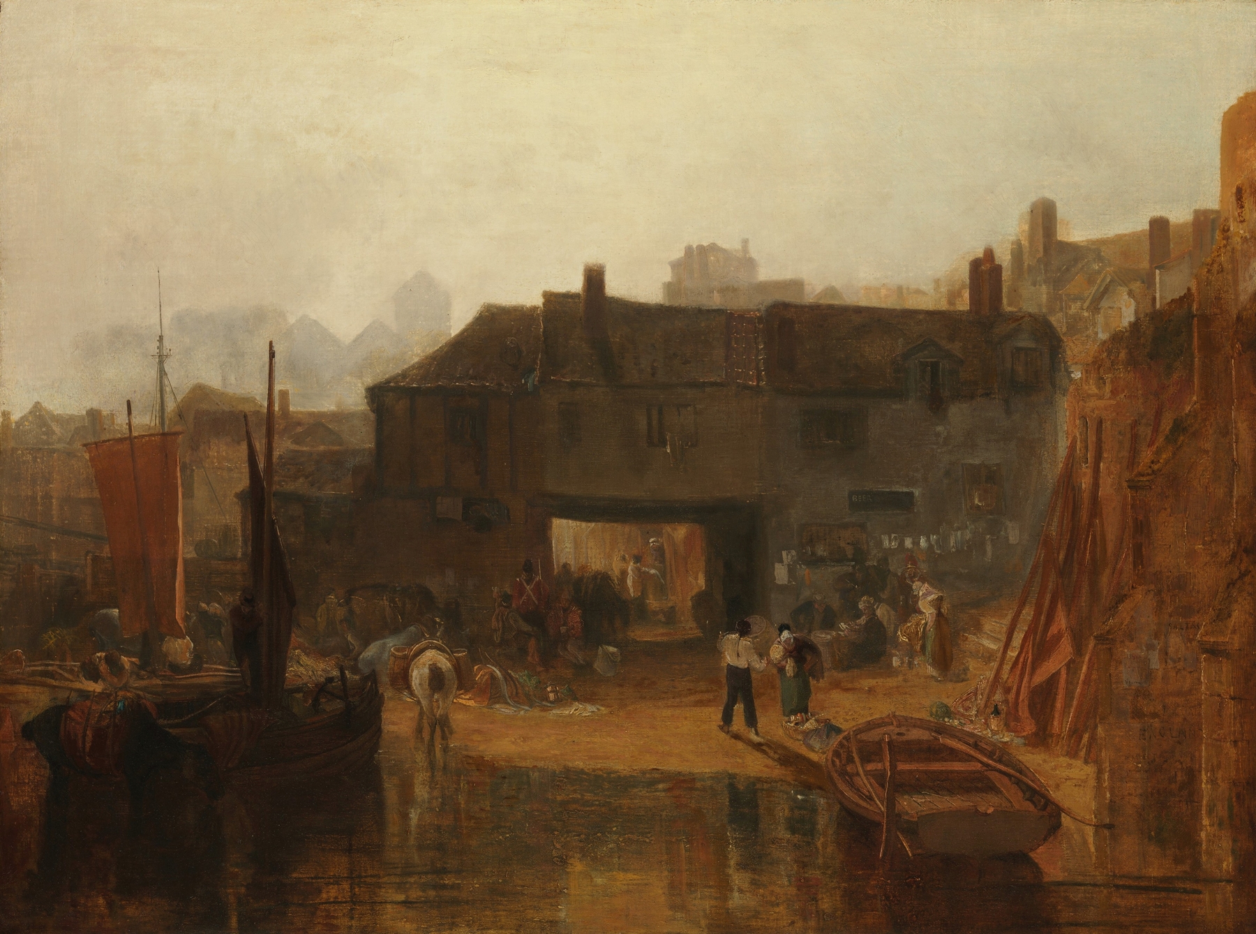 Saltash with the Water Ferry, Cornwall by Joseph Mallord William Turner