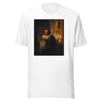 Samson Threatening His Father-in-Law by Rembrandt van Rijn T-Shirt