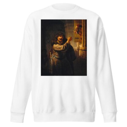 Samson Threatening His Father-in-Law by Rembrandt van Rijn Sweatshirt