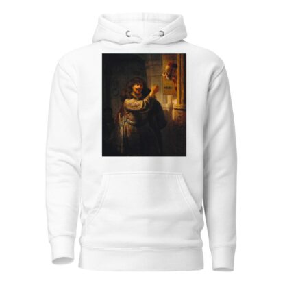 Samson Threatening His Father-in-Law by Rembrandt van Rijn Hoodie