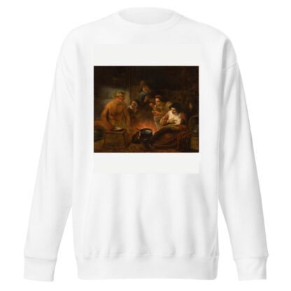 Satyr among peasants by Constantijn a Renesse Sweatshirt