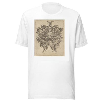 Satyr Mask with Hooked Horns and an Ivy Wreath by François Chauveau T-Shirt