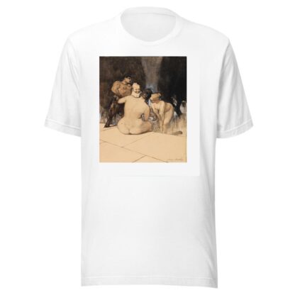 Satyr mit Nymphen und Kind by Franz von Stuck T-Shirt