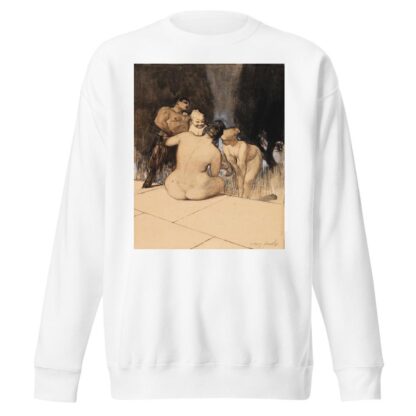 Satyr mit Nymphen und Kind by Franz von Stuck Sweatshirt