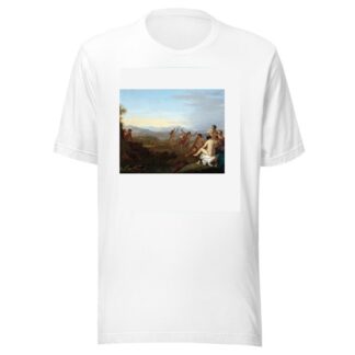 Satyrs Spying on Nymphs by Cornelis Van Poelenburch T-Shirt