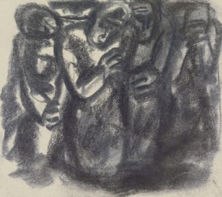 Schets van een groep mensen by Leo Gestel