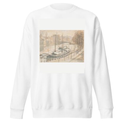 Schuiten onder de sneeuw by Anna De Weert Sweatshirt