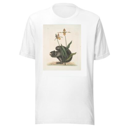 Sciurus Niger, The Black-Squirrel; Calceolus, The Lady’s Slipper. by Mark Catesby T-Shirt