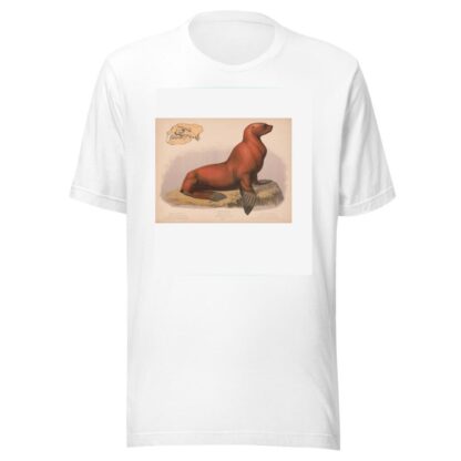 Sea lion. Eumetopias stelleri. Male by Louis Prang & Co. T-Shirt