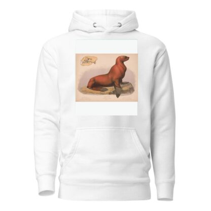 Sea lion. Eumetopias stelleri. Male by Louis Prang & Co. Hoodie