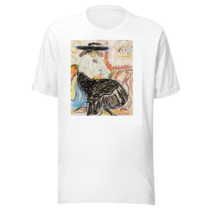 Seated Woman in the Studio by Ernst Ludwig Kirchner T-Shirt
