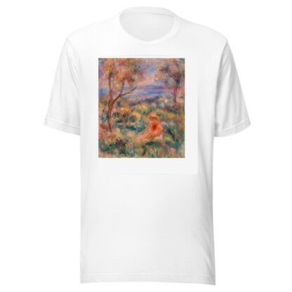 Seated Woman with Sea in the Distance by Pierre-Auguste Renoir T-Shirt