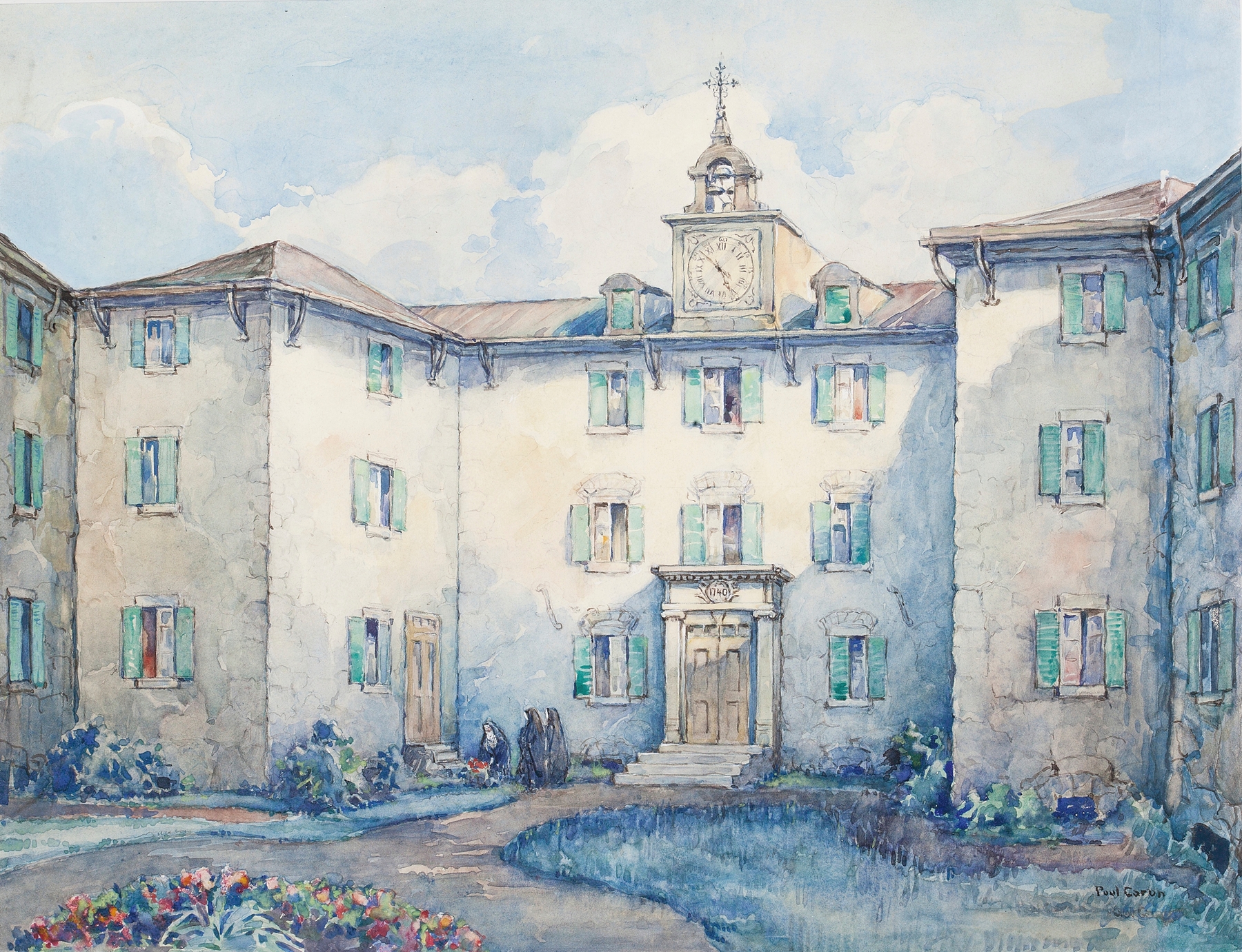 Seminaire Des Sulpiciens by Paul Archibald Octave Caron