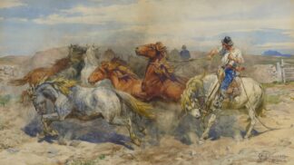 Separating A Stallion by Henry Enrico Coleman
