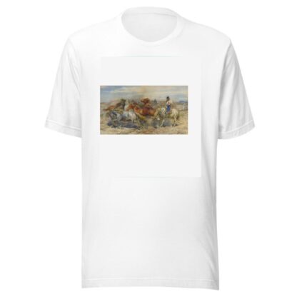 Separating A Stallion by Henry Enrico Coleman T-Shirt