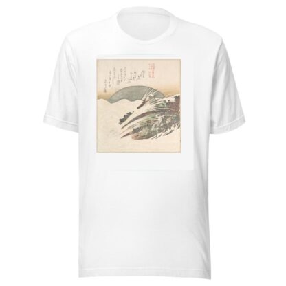 Setting Moon on Waves by Kubo Shunman T-Shirt