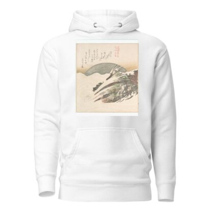 Setting Moon on Waves by Kubo Shunman Hoodie
