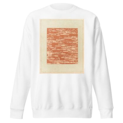 Shin zuan, Pl.10 by Nakayasu Shinzaburō Sweatshirt
