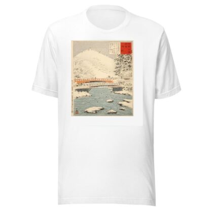 Shinkyō, Sacred Bridge at Nikkō by Kobayashi Kiyochika T-Shirt