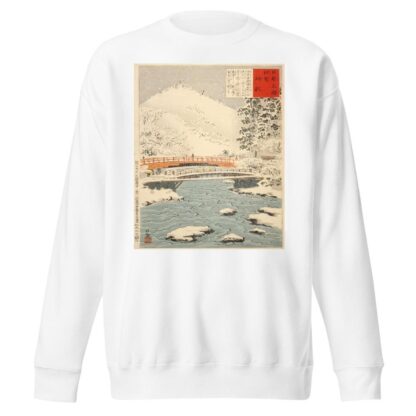Shinkyō, Sacred Bridge at Nikkō by Kobayashi Kiyochika Sweatshirt