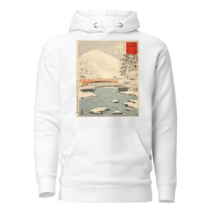 Shinkyō, Sacred Bridge at Nikkō by Kobayashi Kiyochika Hoodie