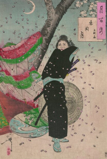 Shinobugaoka no tsuki by Tsukioka Yoshitoshi T-Shirt