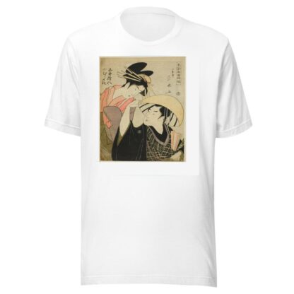 Shirai Gonpachi and Komurasaki, from the series ‘Beauties in Joruri Roles by Ichirakutei Eisui T-Shirt
