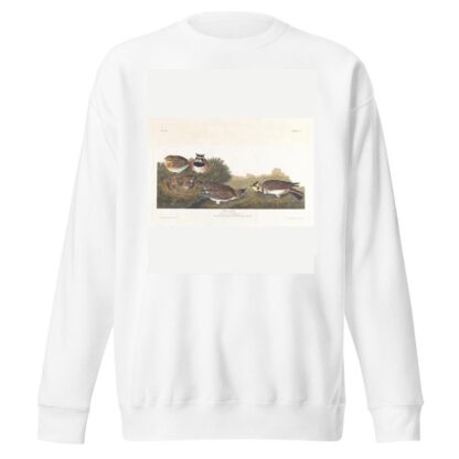 Shore lark by John James Audubon Sweatshirt