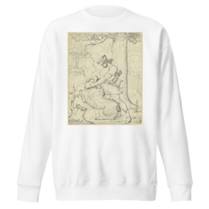 Siegfried fängt den Bären by Karl Sandhaas Sweatshirt