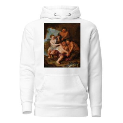 Silène barbouillé de mûres par Églé by Antoine Coypel Hoodie