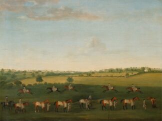 Sir Charles Warre Malet’s String of Racehorses at Exercise by Francis Sartorius