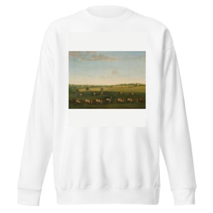 Sir Charles Warre Malet’s String of Racehorses at Exercise by Francis Sartorius Sweatshirt