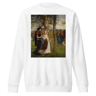 Sir Launcelot And Queen Guinevere by James Archer Sweatshirt