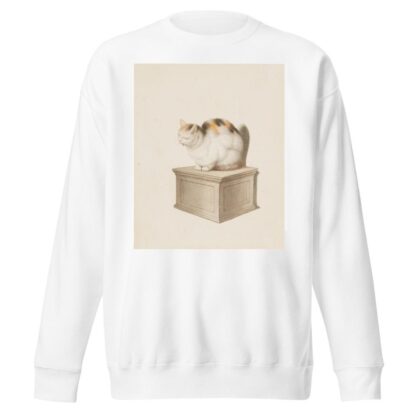 Sitzende Katze by Gottfried Mind Sweatshirt