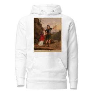 Sketch for The Departure of Fridtjof by Adolph Tidemand Hoodie