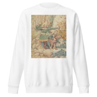 Sketch of Robin Hood by Richard Dadd Sweatshirt
