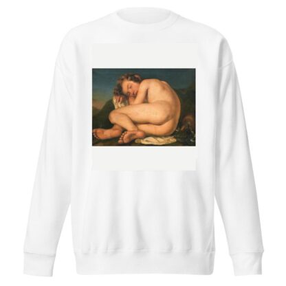 Sleeping Cupid by Italian School Sweatshirt