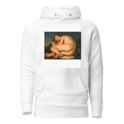 Sleeping Cupid by Italian School Hoodie