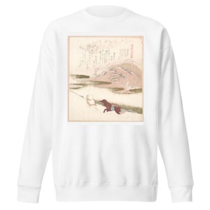 Snowy Landscape by Kubo Shunman Sweatshirt