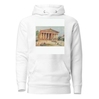 Soaring Ionic façade of the Temple of the Ephesian Diana by Harold Oakley Hoodie
