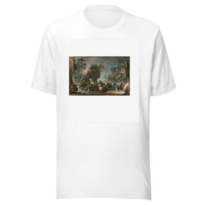 Soldiers Crossing A River by Francesco Simonini T-Shirt