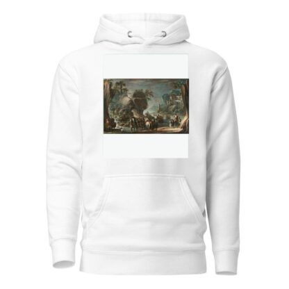 Soldiers Crossing A River by Francesco Simonini Hoodie