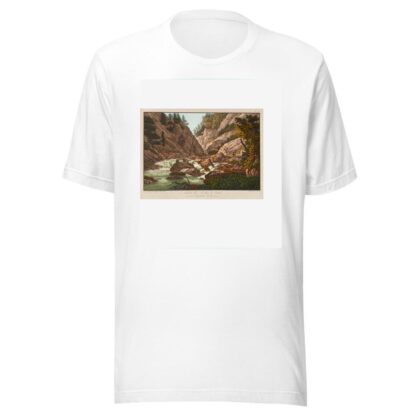 Sortie des Roches de Court by Peter Birmann T-Shirt
