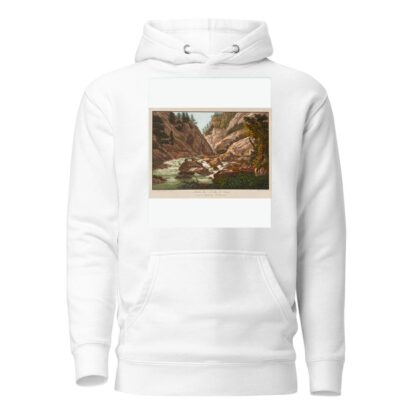 Sortie des Roches de Court by Peter Birmann Hoodie
