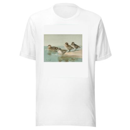 South Georgian Teal, Sharp-Winged Teal, Yellow-Billed Teal, Andean Teal by Allan Brooks T-Shirt